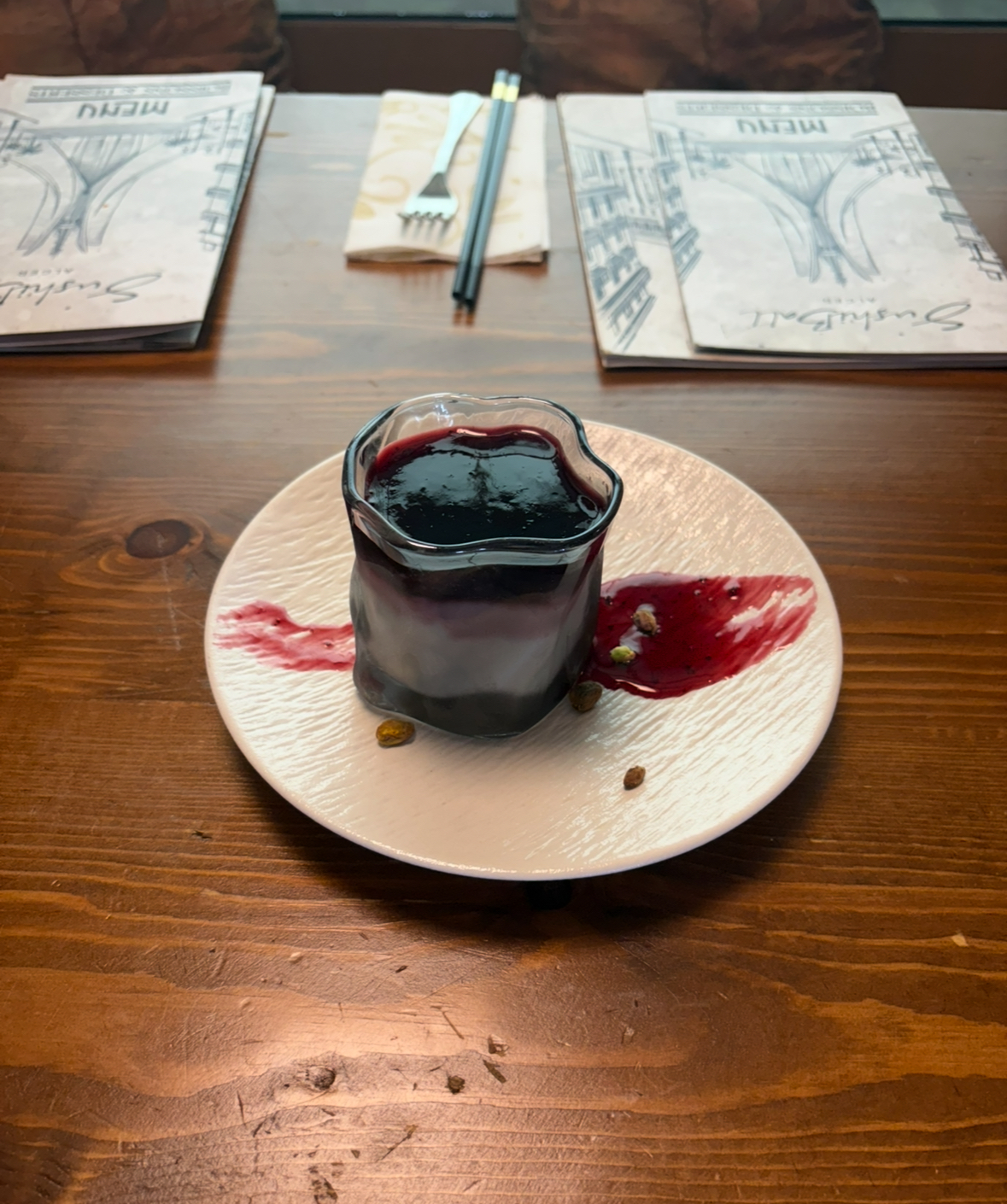 Panna Cotta Fruits des Bois